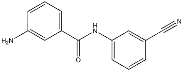  3-amino-N-(3-cyanophenyl)benzamide