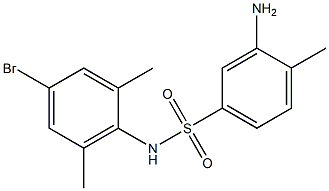 3-amino-N-(4-bromo-2,6-dimethylphenyl)-4-methylbenzene-1-sulfonamide