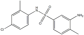 3-amino-N-(4-chloro-2-methylphenyl)-4-methylbenzene-1-sulfonamide
