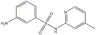 3-amino-N-(4-methylpyridin-2-yl)benzene-1-sulfonamide