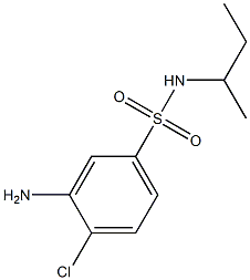 3-amino-N-(butan-2-yl)-4-chlorobenzene-1-sulfonamide