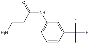 3-amino-N-[3-(trifluoromethyl)phenyl]propanamide