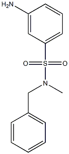  3-amino-N-benzyl-N-methylbenzene-1-sulfonamide