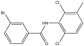 3-bromo-N-(2,6-dichloro-3-methylphenyl)benzamide