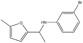 3-bromo-N-[1-(5-methylfuran-2-yl)ethyl]aniline