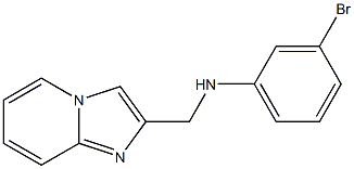  3-bromo-N-{imidazo[1,2-a]pyridin-2-ylmethyl}aniline