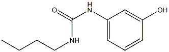 3-butyl-1-(3-hydroxyphenyl)urea 化学構造式