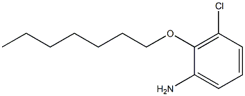 3-chloro-2-(heptyloxy)aniline Struktur