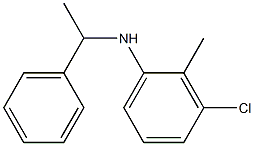 3-chloro-2-methyl-N-(1-phenylethyl)aniline