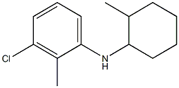 3-chloro-2-methyl-N-(2-methylcyclohexyl)aniline|