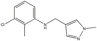 3-chloro-2-methyl-N-[(1-methyl-1H-pyrazol-4-yl)methyl]aniline