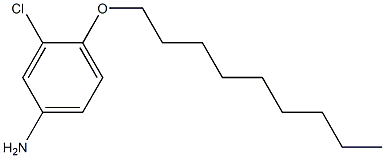 3-chloro-4-(nonyloxy)aniline Struktur