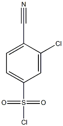  3-chloro-4-cyanobenzene-1-sulfonyl chloride