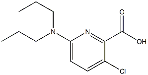  3-chloro-6-(dipropylamino)pyridine-2-carboxylic acid