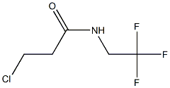  3-chloro-N-(2,2,2-trifluoroethyl)propanamide