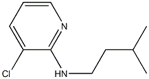 3-chloro-N-(3-methylbutyl)pyridin-2-amine Structure