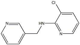 3-chloro-N-(pyridin-3-ylmethyl)pyridin-2-amine Structure