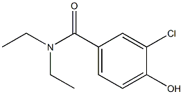 3-chloro-N,N-diethyl-4-hydroxybenzamide Structure