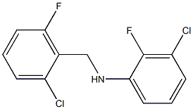 3-chloro-N-[(2-chloro-6-fluorophenyl)methyl]-2-fluoroaniline