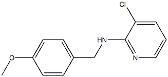 3-chloro-N-[(4-methoxyphenyl)methyl]pyridin-2-amine Structure