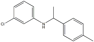 3-chloro-N-[1-(4-methylphenyl)ethyl]aniline
