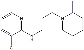 3-chloro-N-[3-(2-methylpiperidin-1-yl)propyl]pyridin-2-amine Structure