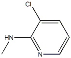 3-chloro-N-methylpyridin-2-amine 化学構造式