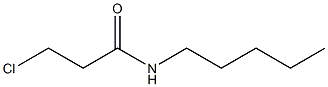  3-chloro-N-pentylpropanamide