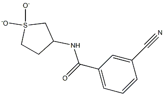 3-cyano-N-(1,1-dioxidotetrahydrothien-3-yl)benzamide|