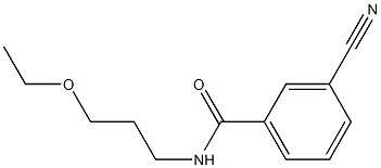 3-cyano-N-(3-ethoxypropyl)benzamide