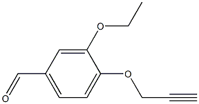 3-ethoxy-4-(prop-2-yn-1-yloxy)benzaldehyde Structure