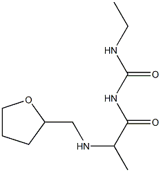  3-ethyl-1-{2-[(oxolan-2-ylmethyl)amino]propanoyl}urea