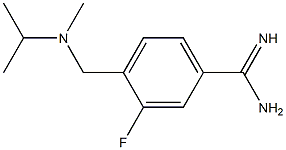  3-fluoro-4-{[isopropyl(methyl)amino]methyl}benzenecarboximidamide