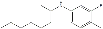 3-fluoro-4-methyl-N-(octan-2-yl)aniline