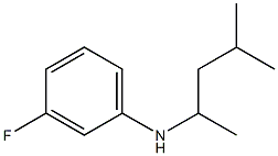 3-fluoro-N-(4-methylpentan-2-yl)aniline