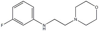 3-fluoro-N-[2-(morpholin-4-yl)ethyl]aniline