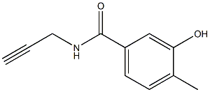 3-hydroxy-4-methyl-N-(prop-2-yn-1-yl)benzamide Structure