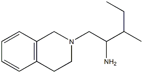 3-methyl-1-(1,2,3,4-tetrahydroisoquinolin-2-yl)pentan-2-amine