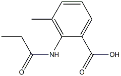 3-methyl-2-(propionylamino)benzoic acid|