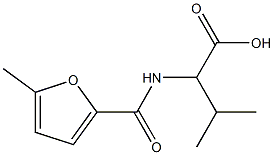 3-methyl-2-[(5-methylfuran-2-yl)formamido]butanoic acid Structure