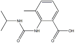  3-methyl-2-[(propan-2-ylcarbamoyl)amino]benzoic acid