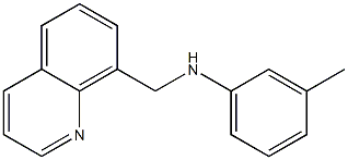 3-methyl-N-(quinolin-8-ylmethyl)aniline