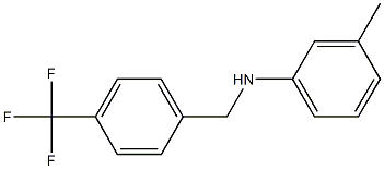  3-methyl-N-{[4-(trifluoromethyl)phenyl]methyl}aniline