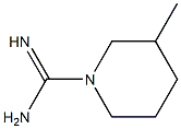 3-methylpiperidine-1-carboximidamide Struktur