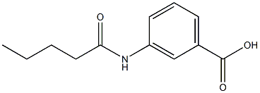 3-pentanamidobenzoic acid,,结构式
