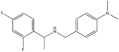 4-({[1-(2,4-difluorophenyl)ethyl]amino}methyl)-N,N-dimethylaniline