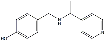  4-({[1-(pyridin-4-yl)ethyl]amino}methyl)phenol