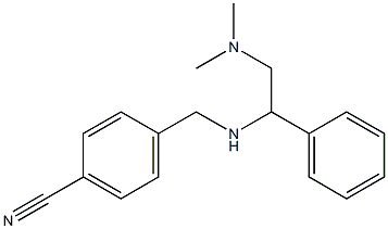 4-({[2-(dimethylamino)-1-phenylethyl]amino}methyl)benzonitrile