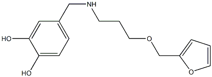  4-({[3-(furan-2-ylmethoxy)propyl]amino}methyl)benzene-1,2-diol