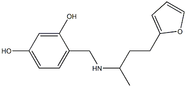  4-({[4-(furan-2-yl)butan-2-yl]amino}methyl)benzene-1,3-diol